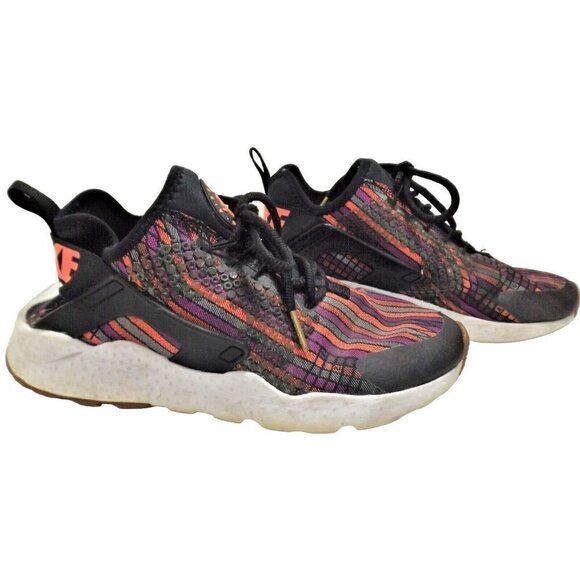 Nike Air Huarache Run Ultra Premium Women's US 9 Jacquard Sneakers SMALL FLAW - Picture 4 of 10